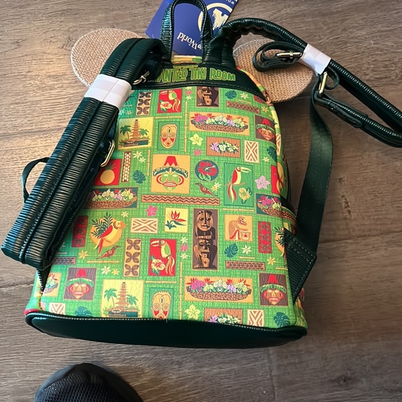 Enchanted tiki room Loungefly Mini Backpack - Picture 7 of 7